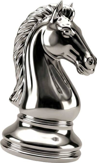 Chrom-Schachfigur — Analyse & Strategie